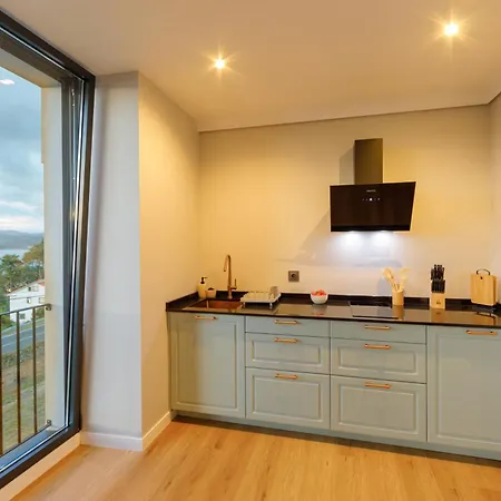 Apartamento Rosa En Con Vistas Panoramicas A La Ria Noia