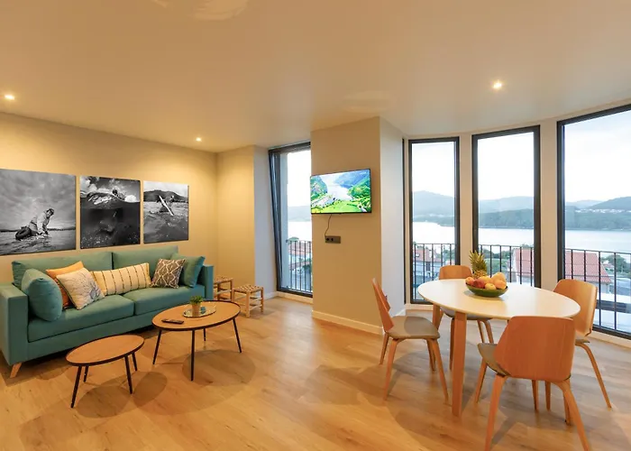 Rosa En Con Vistas Panoramicas A La Ria Διαμέρισμα *