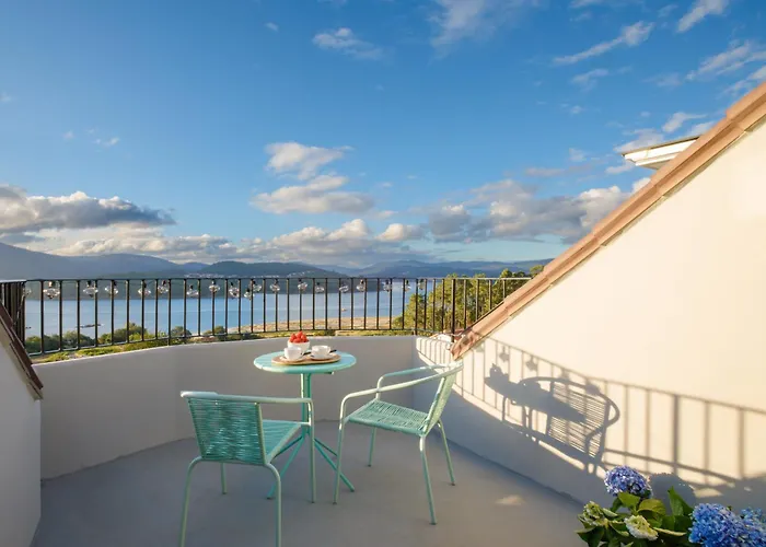 Rosa En Con Vistas Panoramicas A La Ria Διαμέρισμα Noia