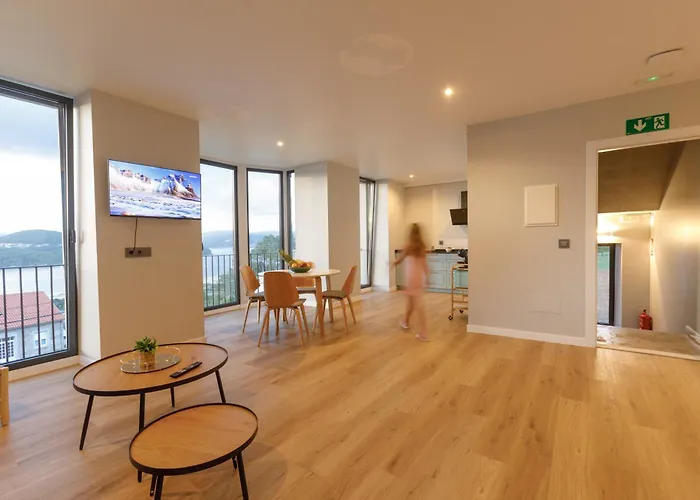 Rosa En Con Vistas Panoramicas A La Ria Διαμέρισμα *