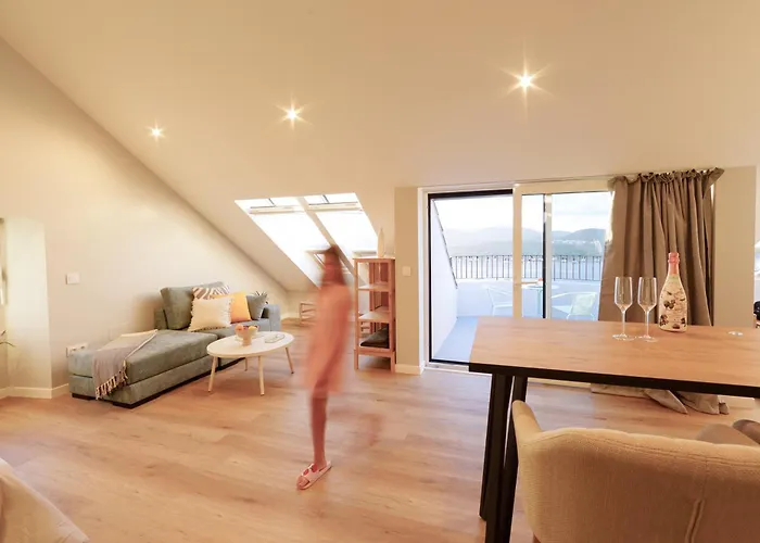 Rosa En Con Vistas Panoramicas A La Ria Διαμέρισμα *